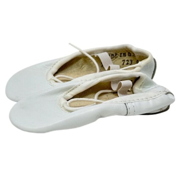 Capezio Daisy Ballet Shoe/Entre' By Le Mendola White light weight Size 7.5M - Picture 5 of 6
